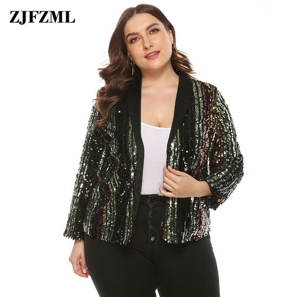 women s plus size outerwear coats rainbow stripes sequins coat women notched long sleeve slim bomber jacket streetwear causal fall winter ca, Black
women s plus size outerwear coats rainbow stripes sequins coat women notched long sleeve slim bomber jacket streetwear causal fall winter ca, Black