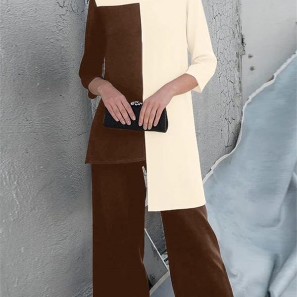 women's two piece pants zanzea womens outifits pant sets fashion urban tracksuit two piece sets spring elegant 34 sleeve patchwork blou, White
women's two piece pants zanzea womens outifits pant sets fashion urban tracksuit two piece sets spring elegant 34 sleeve patchwork blou, White