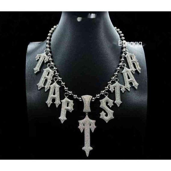 limited designer expensive pendant hip hop jewelry london trapstar full diamond alphabet necklace with diamonds, Silver
limited designer expensive pendant hip hop jewelry london trapstar full diamond alphabet necklace with diamonds, Silver