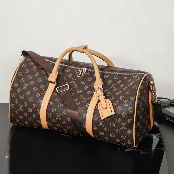 men duffle keepall bag women hand luggage travel bags men's pu leather handbags large crossbody bags totes 55cm
men duffle keepall bag women hand luggage travel bags men's pu leather handbags large crossbody bags totes 55cm