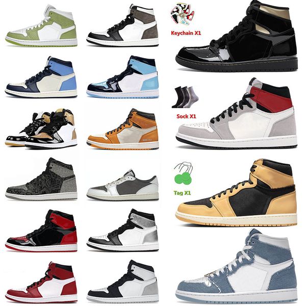 authentic jumpman 1 1s basketball shoes og black gold light smoke grey heirloom denim twist chicago obsidian unc men women sneakers trainers
authentic jumpman 1 1s basketball shoes og black gold light smoke grey heirloom denim twist chicago obsidian unc men women sneakers trainers