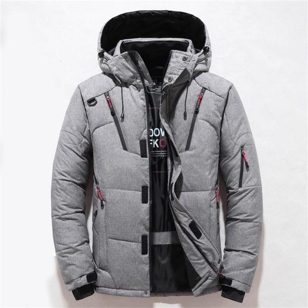 men's down parkas winter duck down jacket for men thick warm snow coat parka with windbreaker hood fashion outdoor 5xl 220922, Black
men's down parkas winter duck down jacket for men thick warm snow coat parka with windbreaker hood fashion outdoor 5xl 220922, Black