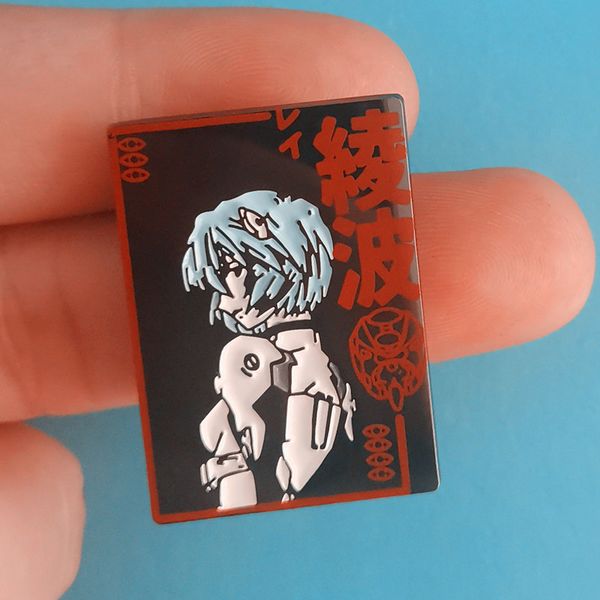 japanese anime brooch evangelion metal drop oil badge student hats and clothes versatile popular accessories, Gray
japanese anime brooch evangelion metal drop oil badge student hats and clothes versatile popular accessories, Gray