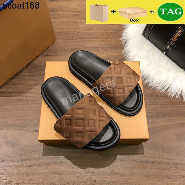 slippers with box luxury slippers pool pillow flat comfort embossed mules mens designer slides copper deep blue ivory pink summer sandals me, Black
slippers with box luxury slippers pool pillow flat comfort embossed mules mens designer slides copper deep blue ivory pink summer sandals me, Black