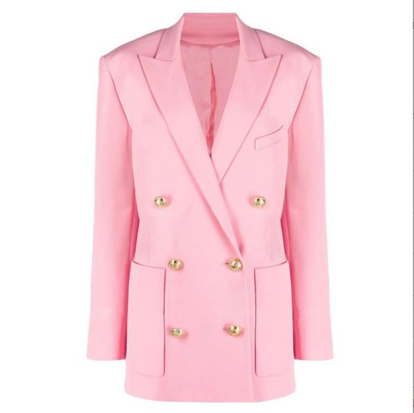 908 xxl 2022 autumn brand same style coat long sleeve black white pink green lapel neck polyester button women's jackets mansha, Black;brown
908 xxl 2022 autumn brand same style coat long sleeve black white pink green lapel neck polyester button women's jackets mansha, Black;brown