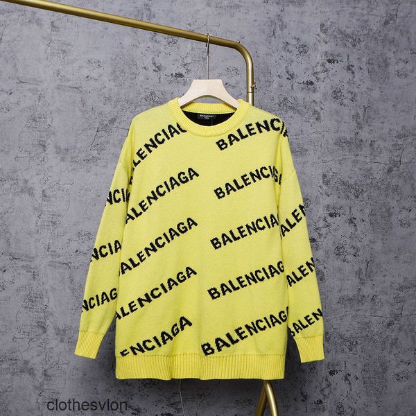 balenciga casual sweaters designer autumn sweater round knitted men's winter neck letter jacquard fashion loose wear brand paris dvyj, White;black
balenciga casual sweaters designer autumn sweater round knitted men's winter neck letter jacquard fashion loose wear brand paris dvyj, White;black