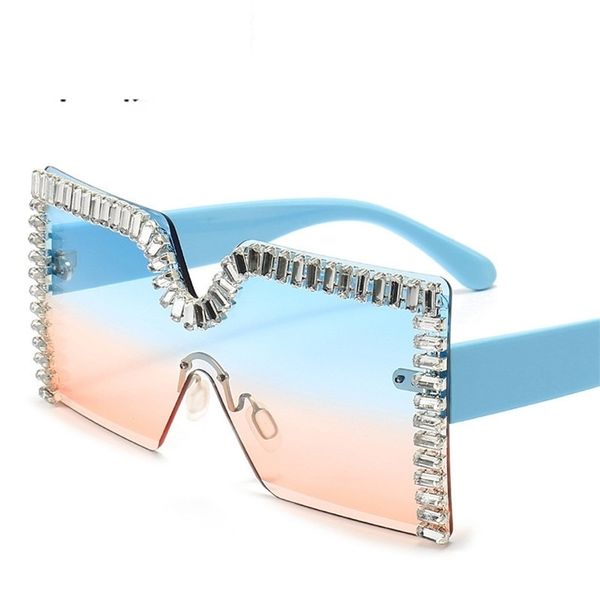 sunglasses oversized square diamond women luxury rimless sun glasses colorful crystal shades 220921, White;black
sunglasses oversized square diamond women luxury rimless sun glasses colorful crystal shades 220921, White;black