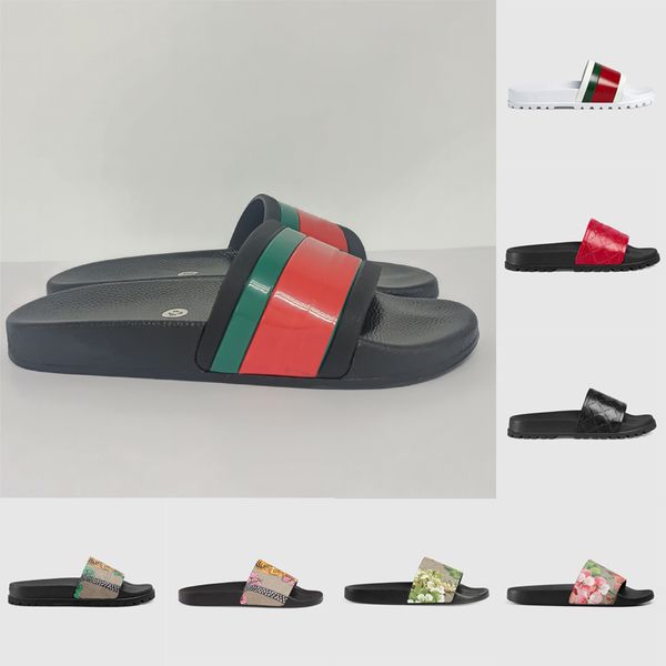 sandals luxurys men women slippers fashion classic floral brocade slides flats leather rubber heatshoes platform flip flops gear bot, Black
sandals luxurys men women slippers fashion classic floral brocade slides flats leather rubber heatshoes platform flip flops gear bot, Black
