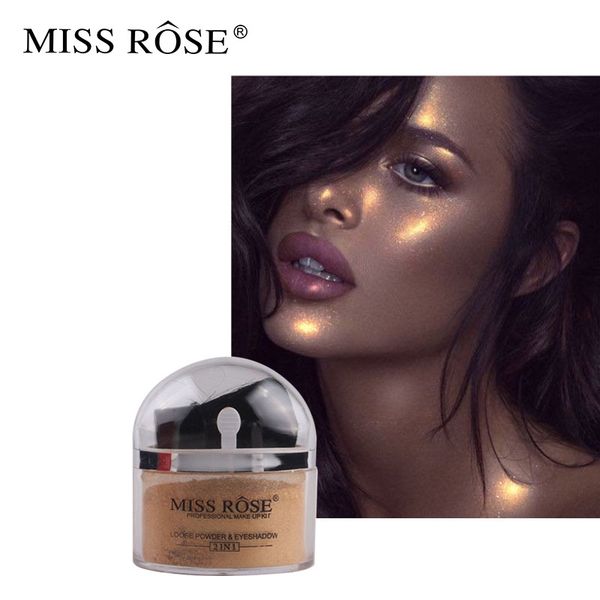 miss rose 2 in 1 highlighter makeup contour make up eye loose powder glitter gold eyeshadow makeup palette with brush
miss rose 2 in 1 highlighter makeup contour make up eye loose powder glitter gold eyeshadow makeup palette with brush