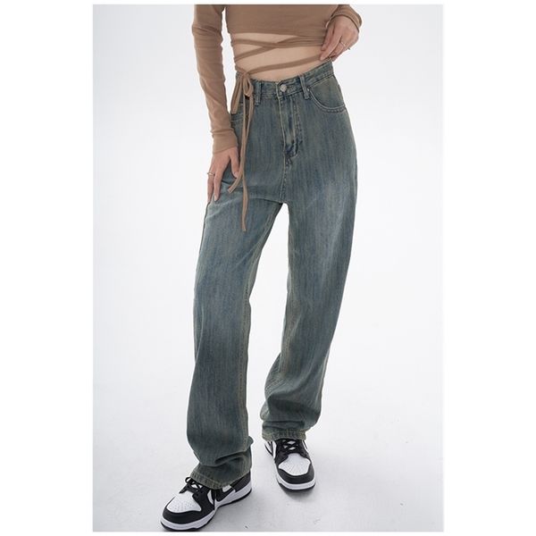women's jeans womens high waist blue fashion streetwear straight pants baggy basic vintage summer female mom wide leg denim trouser 220
women's jeans womens high waist blue fashion streetwear straight pants baggy basic vintage summer female mom wide leg denim trouser 220