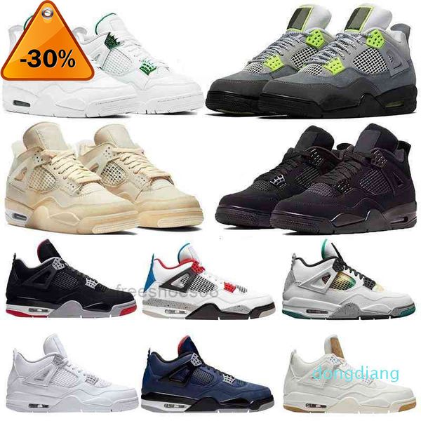 2022 4 4s jumpman basketball shoes metallic purple red green bred ovo splatter black cat what the men mens sport sneakers
2022 4 4s jumpman basketball shoes metallic purple red green bred ovo splatter black cat what the men mens sport sneakers