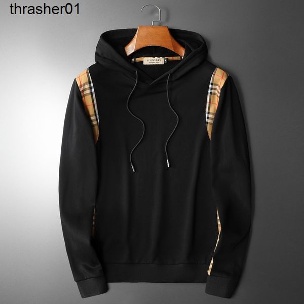 men's hoodies sweatshirts autumn new menswear burbersy casual loose coat fashion menswear, Black
men's hoodies sweatshirts autumn new menswear burbersy casual loose coat fashion menswear, Black