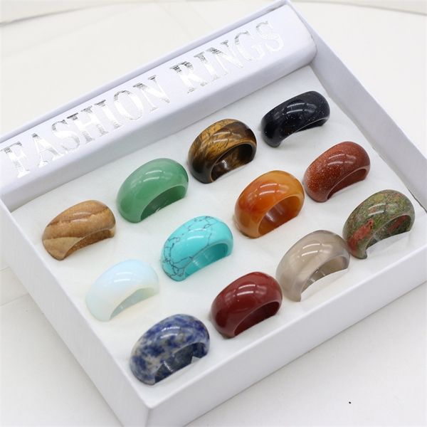 cluster rings 12pcs natural semiprecious stone mixcolor for making jewelry gift women inner diameter 18mm 20mm 220921, Golden;silver
cluster rings 12pcs natural semiprecious stone mixcolor for making jewelry gift women inner diameter 18mm 20mm 220921, Golden;silver