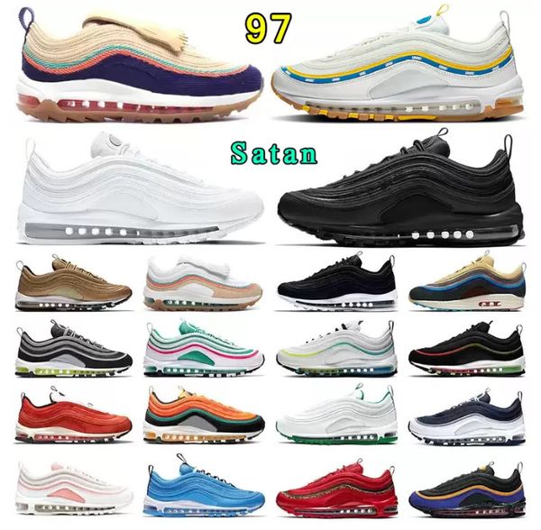 running shoes max 97 air triple black white sean wotherspoon jesus mschf lil nas x satan metallic gold outdoor sports sneakers mens womens t
running shoes max 97 air triple black white sean wotherspoon jesus mschf lil nas x satan metallic gold outdoor sports sneakers mens womens t