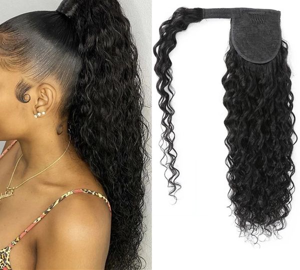 wrap around ponytail human hair brazilian body wave pony tail remy hairs clip in ponytail extensions for women 120g, Black
wrap around ponytail human hair brazilian body wave pony tail remy hairs clip in ponytail extensions for women 120g, Black