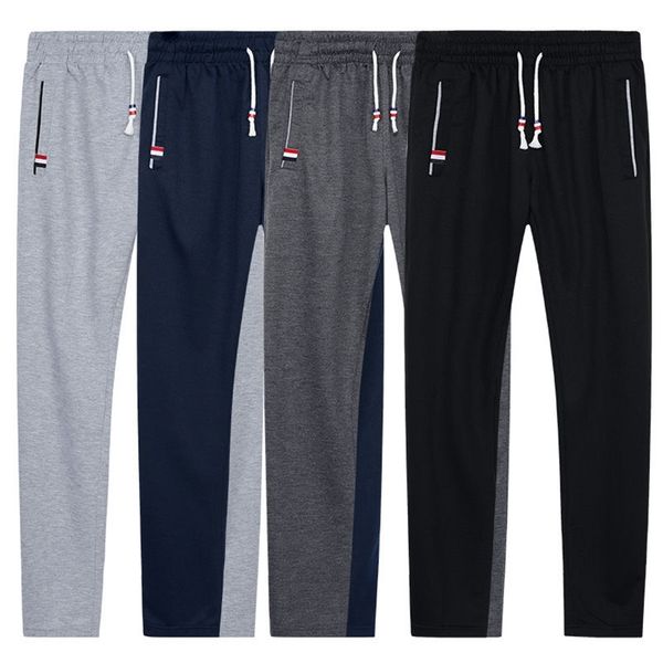 men's pants men sweatpants plus size men joggers breathable track pants elastic waist sport casual trousers baggy fitness gym clothing, Black
men's pants men sweatpants plus size men joggers breathable track pants elastic waist sport casual trousers baggy fitness gym clothing, Black