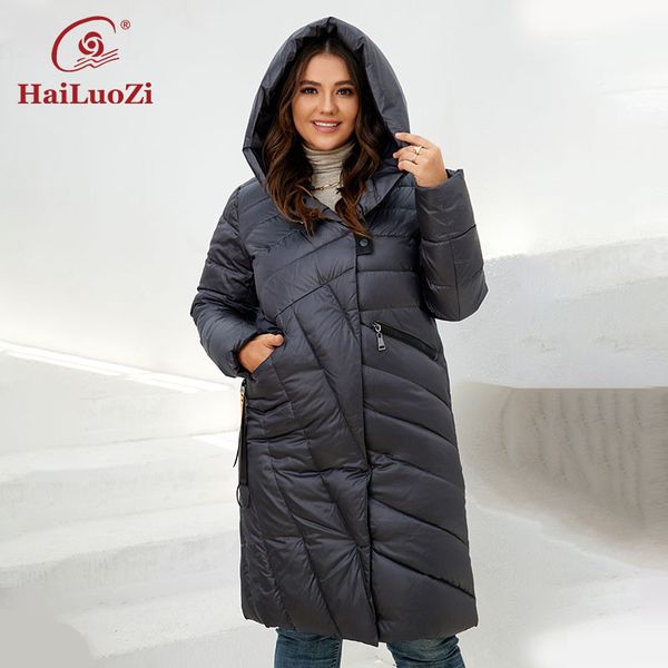 women s plus size outerwear coats hailuozi winter jacket long oversize warm hooded quilting zipper thick outwear female parka women coat 08, Black
women s plus size outerwear coats hailuozi winter jacket long oversize warm hooded quilting zipper thick outwear female parka women coat 08, Black