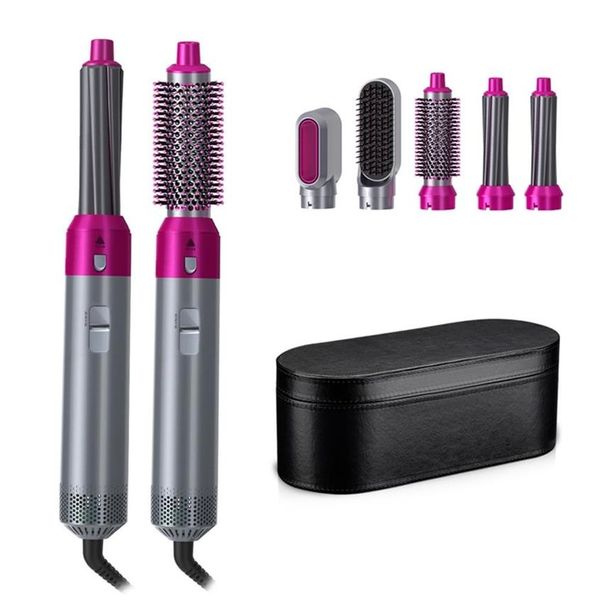 5 in 1 hair dryer air brush styler volumizer straightener curler comb negative ion one step blower 220122195b253r
5 in 1 hair dryer air brush styler volumizer straightener curler comb negative ion one step blower 220122195b253r