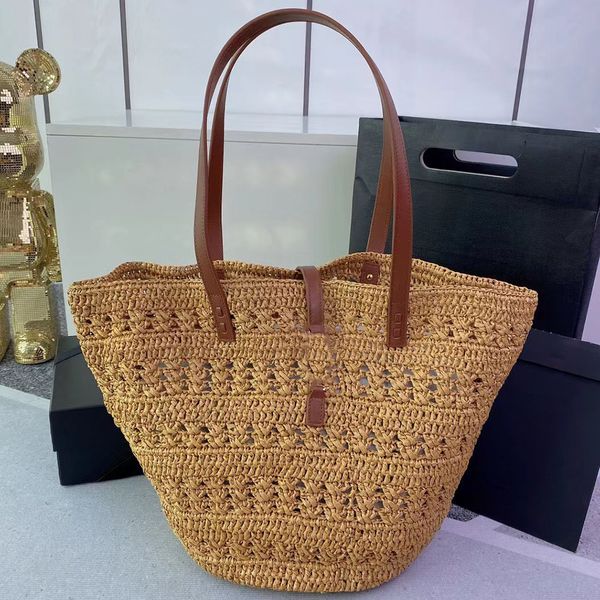 panier medium bag linen straw tote bags shoulder casual woman's large capacity shopping bag beach vacation designer holiday plain lafit
panier medium bag linen straw tote bags shoulder casual woman's large capacity shopping bag beach vacation designer holiday plain lafit