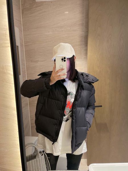 designer womens jacket down coats puffer jackets winter coat with leather water proof slim style lady short outsize warm parkas, Black
designer womens jacket down coats puffer jackets winter coat with leather water proof slim style lady short outsize warm parkas, Black