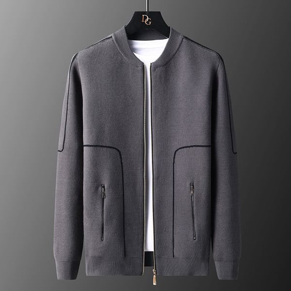 men sweater england zipped jacket cardigan fashion brand contrasting colors designer cardigan plus size high street spliced knit, White;black
men sweater england zipped jacket cardigan fashion brand contrasting colors designer cardigan plus size high street spliced knit, White;black
