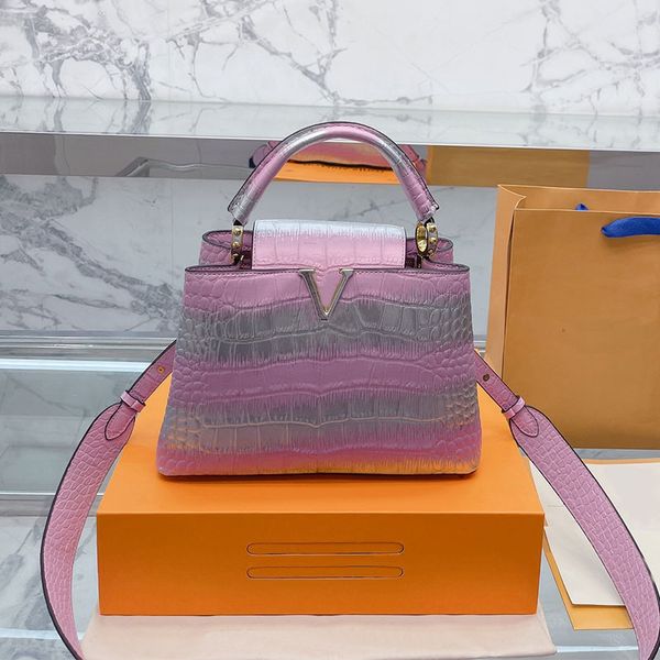 handbags tote bag shoulder bags laides crosssbody handbag colorful transition calfskin crocodile pattern detachable wide strap internal comp
handbags tote bag shoulder bags laides crosssbody handbag colorful transition calfskin crocodile pattern detachable wide strap internal comp