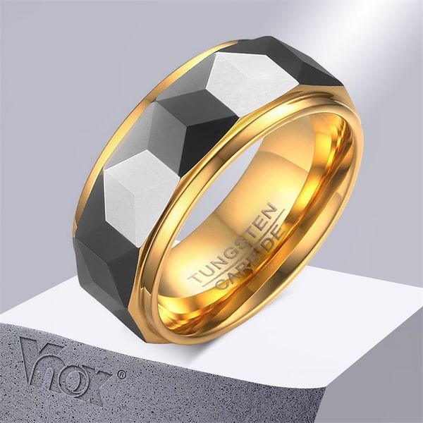 cluster rings vnox 100 tungsten men ring wedding male jewelry gold color 8mm width drop 220921, Golden;silver
cluster rings vnox 100 tungsten men ring wedding male jewelry gold color 8mm width drop 220921, Golden;silver