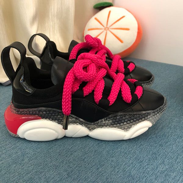 soled thick sponge cake small white shoes for women in 2022 autumn new bear sole daddy shoes leather color contrast sports casual, Black
soled thick sponge cake small white shoes for women in 2022 autumn new bear sole daddy shoes leather color contrast sports casual, Black