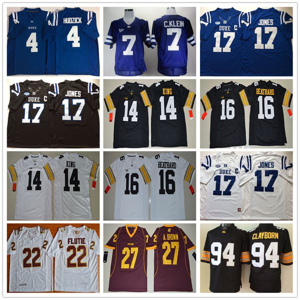 ncaa college football jerseys 22 doug flutie 27 antonio brown 4 myles hudzick 17 daniel jones 14 desmond king 16 c.j beathard 94 adrian clay, Black
ncaa college football jerseys 22 doug flutie 27 antonio brown 4 myles hudzick 17 daniel jones 14 desmond king 16 c.j beathard 94 adrian clay, Black