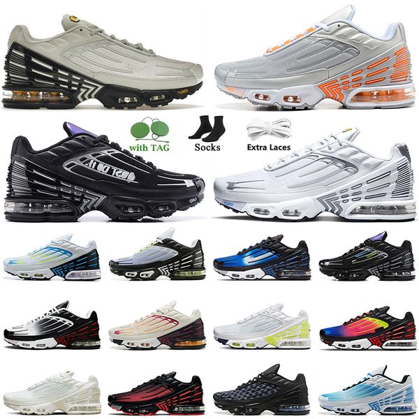 tn 3 plus iii tuned sports running shoes with socks bone black leather triple white rainbow obsidian aqua laser blue mens women airsmax trai
tn 3 plus iii tuned sports running shoes with socks bone black leather triple white rainbow obsidian aqua laser blue mens women airsmax trai