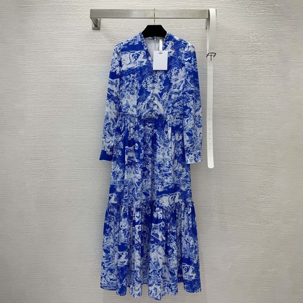 designer casual dresses classic blue animal jungle liger print button up v-neck waist slimming long sleeve dress, Black;gray
designer casual dresses classic blue animal jungle liger print button up v-neck waist slimming long sleeve dress, Black;gray