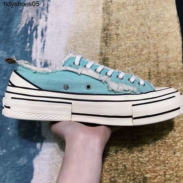 jianhao's xvessel wu same ocean blue low raised thick soled canvas shoes vulcanized for men and women beggars aid1, Black
jianhao's xvessel wu same ocean blue low raised thick soled canvas shoes vulcanized for men and women beggars aid1, Black
