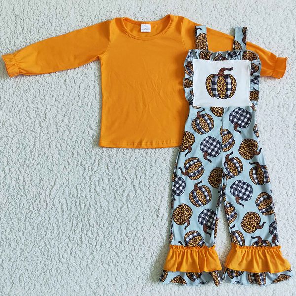 wholesale baby girl designer clothes set boutique kids long sleeve overalls outfits pumpkin print halloween fashion toddler girls clothing f, White
wholesale baby girl designer clothes set boutique kids long sleeve overalls outfits pumpkin print halloween fashion toddler girls clothing f, White