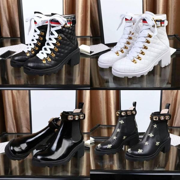 designer women boots classic leather booties belt buckle ankle shoes desert martin boot female rough heel round head shoe with box309n, Black
designer women boots classic leather booties belt buckle ankle shoes desert martin boot female rough heel round head shoe with box309n, Black
