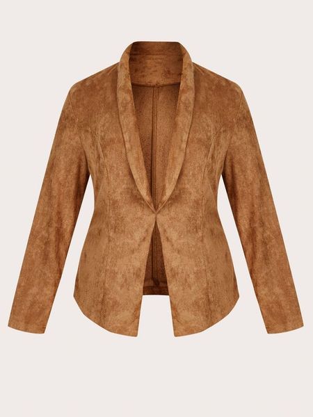 women s plus size outerwear coat autumn winter turn down collar solid vintage jackets elegant ladies oversized large big clothing 220922, Black
women s plus size outerwear coat autumn winter turn down collar solid vintage jackets elegant ladies oversized large big clothing 220922, Black