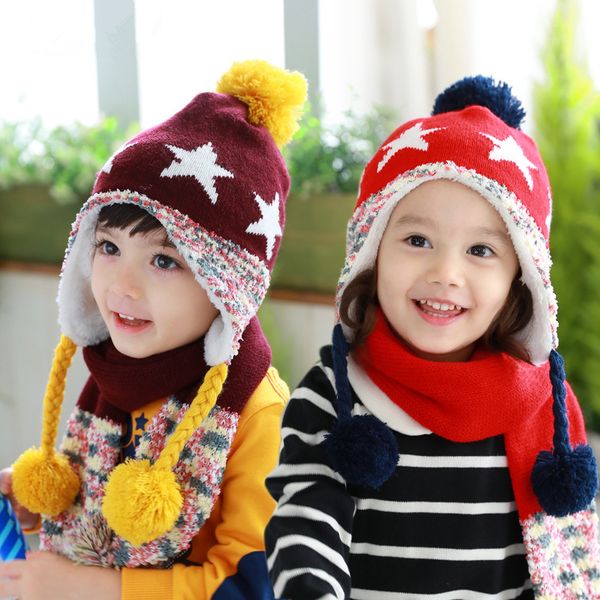 scarves wraps hats scarves gloves sets 1 to 5 years old boy girl winter warm children hat and scarf set kids pompom cap suit 220921, Red;brown
scarves wraps hats scarves gloves sets 1 to 5 years old boy girl winter warm children hat and scarf set kids pompom cap suit 220921, Red;brown