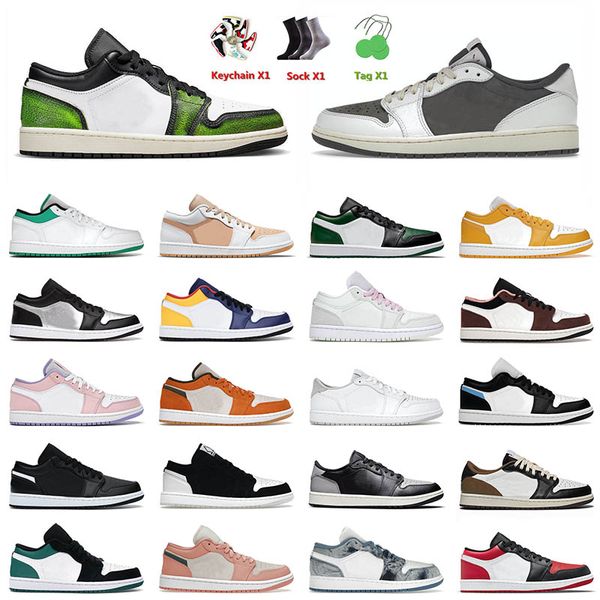 1 1s low men basketball shoes ts x reverse mocha white tan shadow bred toe black white unc arctic punch metallic silver mens women trainers
1 1s low men basketball shoes ts x reverse mocha white tan shadow bred toe black white unc arctic punch metallic silver mens women trainers