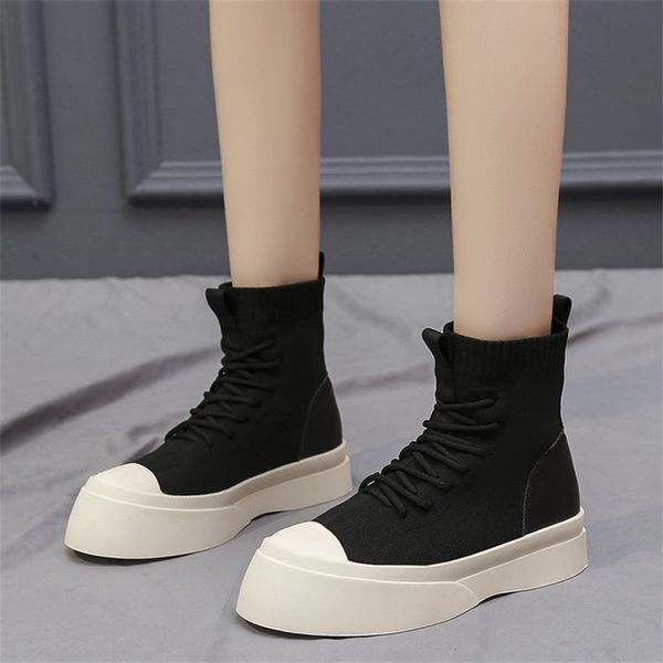 retail womens designer booties new leisure thick bottoms fashion woven breathable elastic socks short boots 2022 spring and autumn shoes, Black
retail womens designer booties new leisure thick bottoms fashion woven breathable elastic socks short boots 2022 spring and autumn shoes, Black
