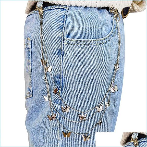 keychains keychains punk street butterfly belt waist chain male women mti layer hiphop hook trousers jeans keychain pend dhseller2010 dh6sz, Silver
keychains keychains punk street butterfly belt waist chain male women mti layer hiphop hook trousers jeans keychain pend dhseller2010 dh6sz, Silver