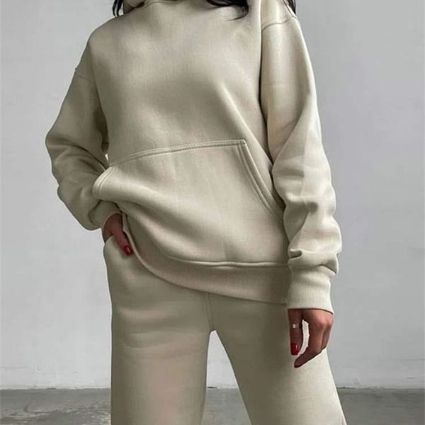 women's two piece pants winter two pieces sets women oversized tracksuit casual trouser suits female solid sweatshirt sports hoodie spo, White
women's two piece pants winter two pieces sets women oversized tracksuit casual trouser suits female solid sweatshirt sports hoodie spo, White
