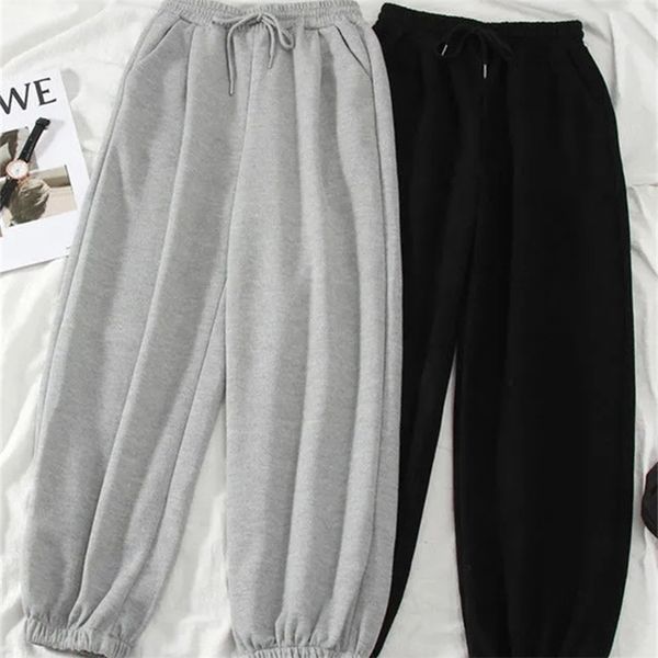 women's pants capris jmprs gray women sweatpants autumn baggy fashion oversize sports pants black winter thick joggers streetwear trous, Black;white
women's pants capris jmprs gray women sweatpants autumn baggy fashion oversize sports pants black winter thick joggers streetwear trous, Black;white