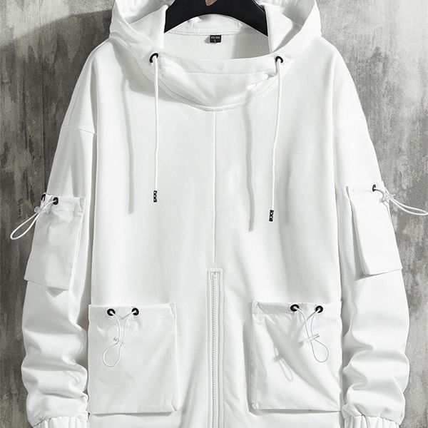 men s hoodies sweatshirts spring summer adjustable pockets white oversized hoodie men streetwear pullover loose sweatshirt male hip hop hood, Black
men s hoodies sweatshirts spring summer adjustable pockets white oversized hoodie men streetwear pullover loose sweatshirt male hip hop hood, Black