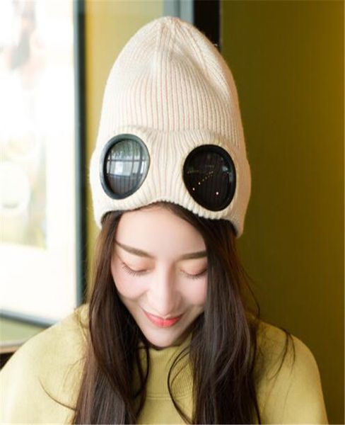 two lens glasses beanies men women knitted hats goggles skull caps outdoor winter plus velvet beanie bonnet gorras, Blue;gray
two lens glasses beanies men women knitted hats goggles skull caps outdoor winter plus velvet beanie bonnet gorras, Blue;gray