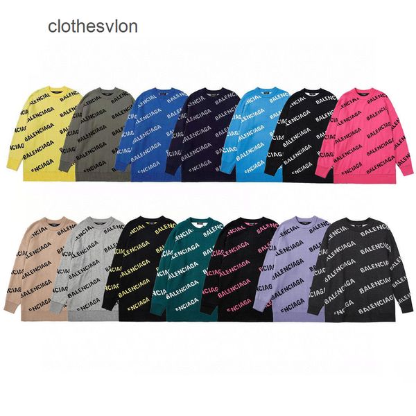 knitted women casual sweaters designer autumn balenciga round men's winter neck letter jacquard fashion loose wear brand paris, White;black
knitted women casual sweaters designer autumn balenciga round men's winter neck letter jacquard fashion loose wear brand paris, White;black