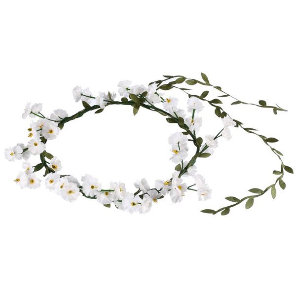 women wedding floral headband charm flower tiara party brid garland princess wreath girls crown headdress hair accessories, Silver
women wedding floral headband charm flower tiara party brid garland princess wreath girls crown headdress hair accessories, Silver