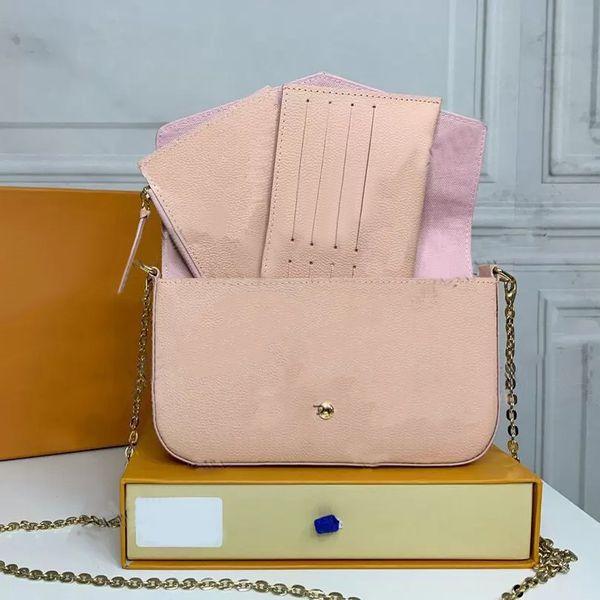 3pcs/set women designer cross body bag pochette shoulder bags handbag purse genuine leather crossbody messenger bags original luxury clutch
3pcs/set women designer cross body bag pochette shoulder bags handbag purse genuine leather crossbody messenger bags original luxury clutch