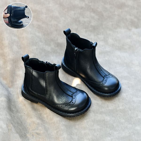 boots autumn and winter children genuine leather boys riding girls short soft cowhide kids shoes 7t 8t 220921, Black;grey
boots autumn and winter children genuine leather boys riding girls short soft cowhide kids shoes 7t 8t 220921, Black;grey