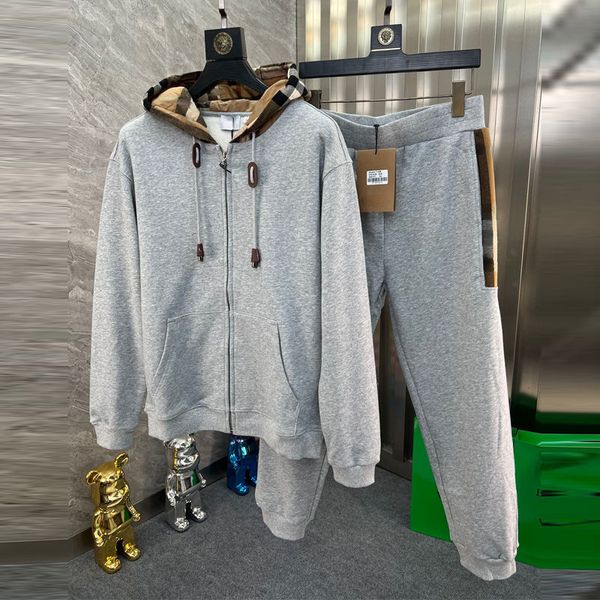22s burb mens tracksuits designer hoodie sweatpants two-piece hooded sweater men women pants zipper jacket sports suit, Gray
22s burb mens tracksuits designer hoodie sweatpants two-piece hooded sweater men women pants zipper jacket sports suit, Gray