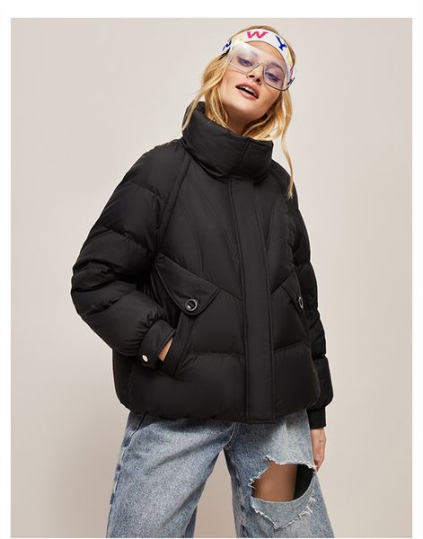 winter womens designer down jacket outdoor leisure sports white duck windbreak waterproof light parkas keep warm fashion coat hooded capsule, Black
winter womens designer down jacket outdoor leisure sports white duck windbreak waterproof light parkas keep warm fashion coat hooded capsule, Black