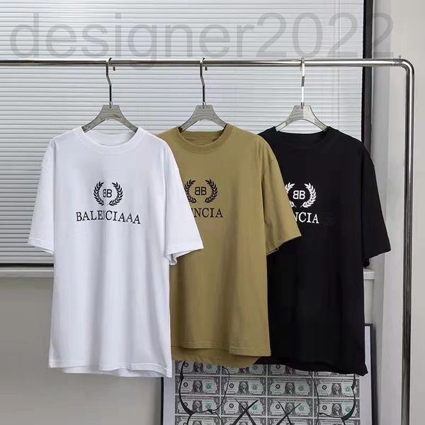 designer correct loose fit 22ss trendy classic double b wheat print round neck short sleeve t-shirt for men and women 6730, White;black
designer correct loose fit 22ss trendy classic double b wheat print round neck short sleeve t-shirt for men and women 6730, White;black
